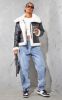 Black Faux Fur Lined Faux Leather Buckled Aviator Jacket sold by Pretty Little Thing