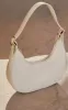 Cream Curved PU Shoulder Bag sold by Pretty Little Thing