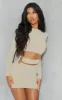 Stone Slinky Cut Out Waist Ring Detail Bodycon Dress sold by Pretty Little Thing