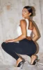 Cream Contour Jersey One Shoulder Aysmmetric Crop Top sold by Pretty Little Thing