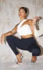Cream Contour Jersey One Shoulder Aysmmetric Crop Top sold by Pretty Little Thing