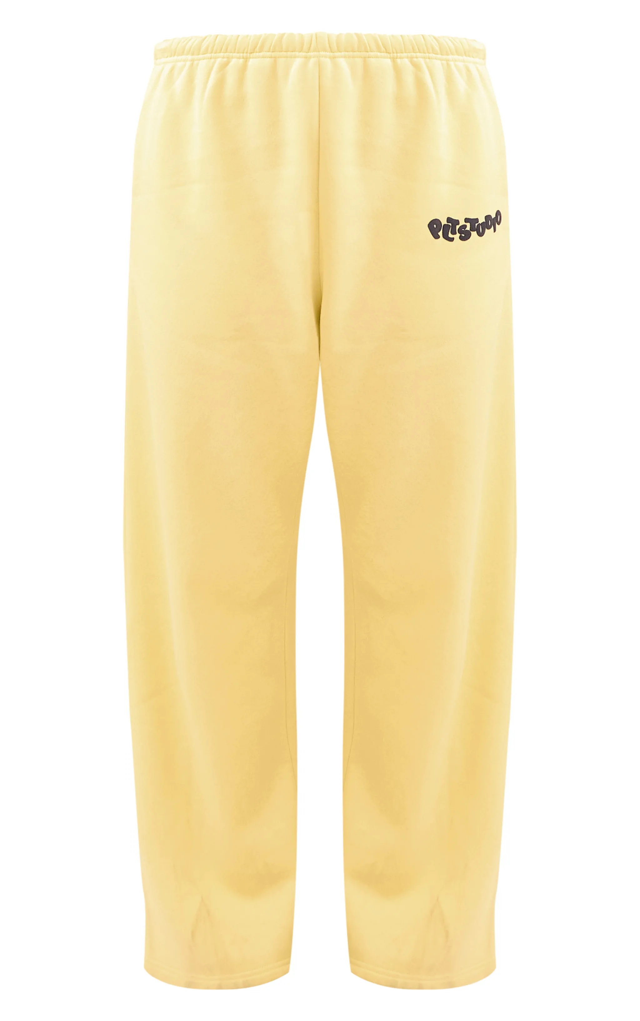 Butter Yellow PLT Studio Archive Puff Print Thin Waistband Joggers sold by Pretty Little Thing product image thumbnail 5