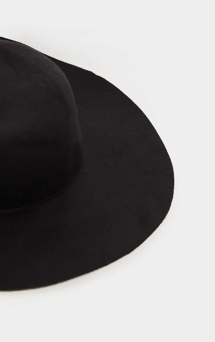 Black Floppy Hat sold by Pretty Little Thing product image thumbnail 3
