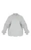 Grey Oversized Pocket Front Drawstring Hoodie sold by Pretty Little Thing