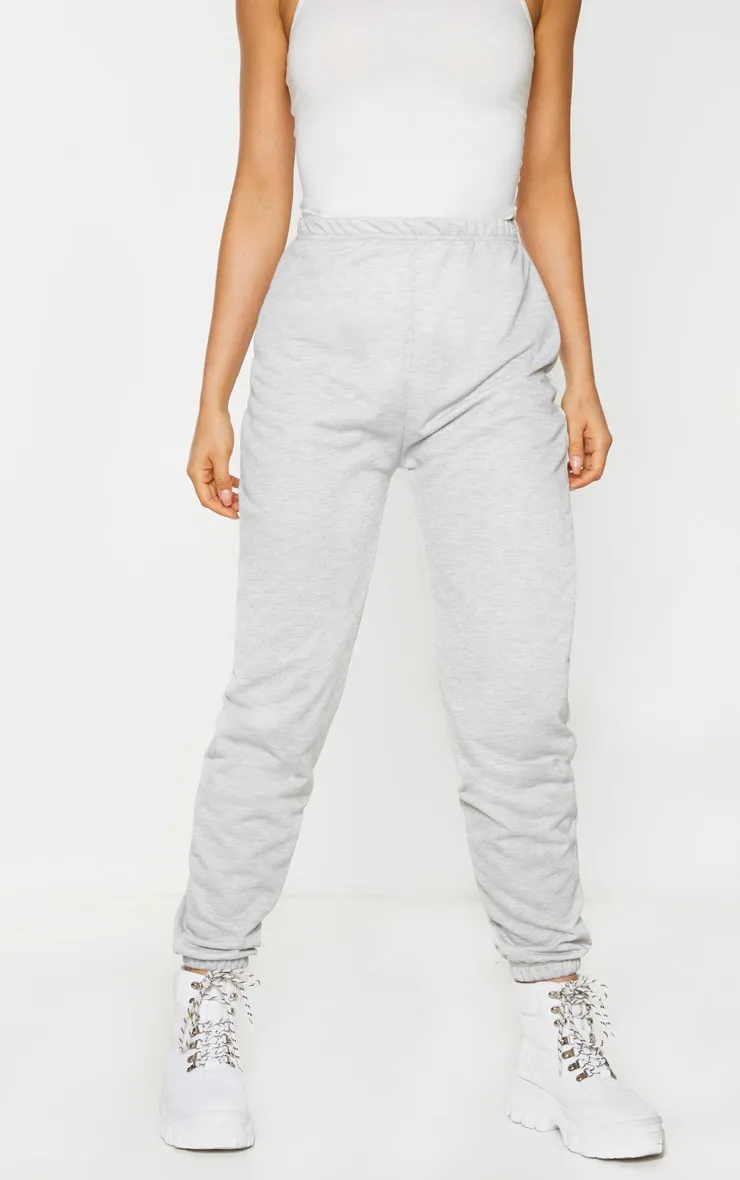 Tall Grey Basic Cuffed Hem Joggers sold by Pretty Little Thing product image thumbnail 2
