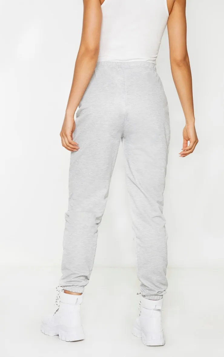 Tall Grey Basic Cuffed Hem Joggers sold by Pretty Little Thing product image thumbnail 3
