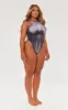 Shape Black Body Print Bodysuit sold by Pretty Little Thing