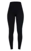 PRETTYLITTLETHING Black Textured Rib Seamless High Waist Gym Legging sold by Pretty Little Thing