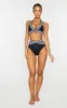 Black PRETTYLITTLETHING Strap Triangle Bikini Top sold by Pretty Little Thing