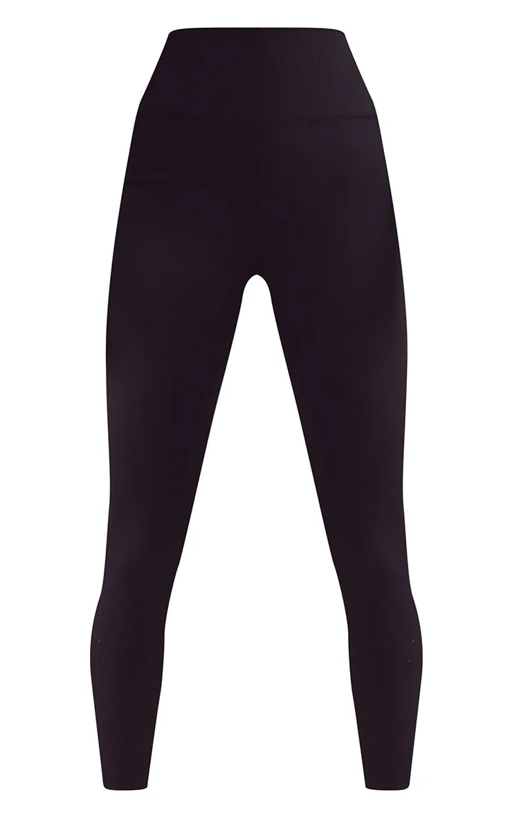 Black Sculpt High Waisted Gym Leggings sold by Pretty Little Thing product image thumbnail 5