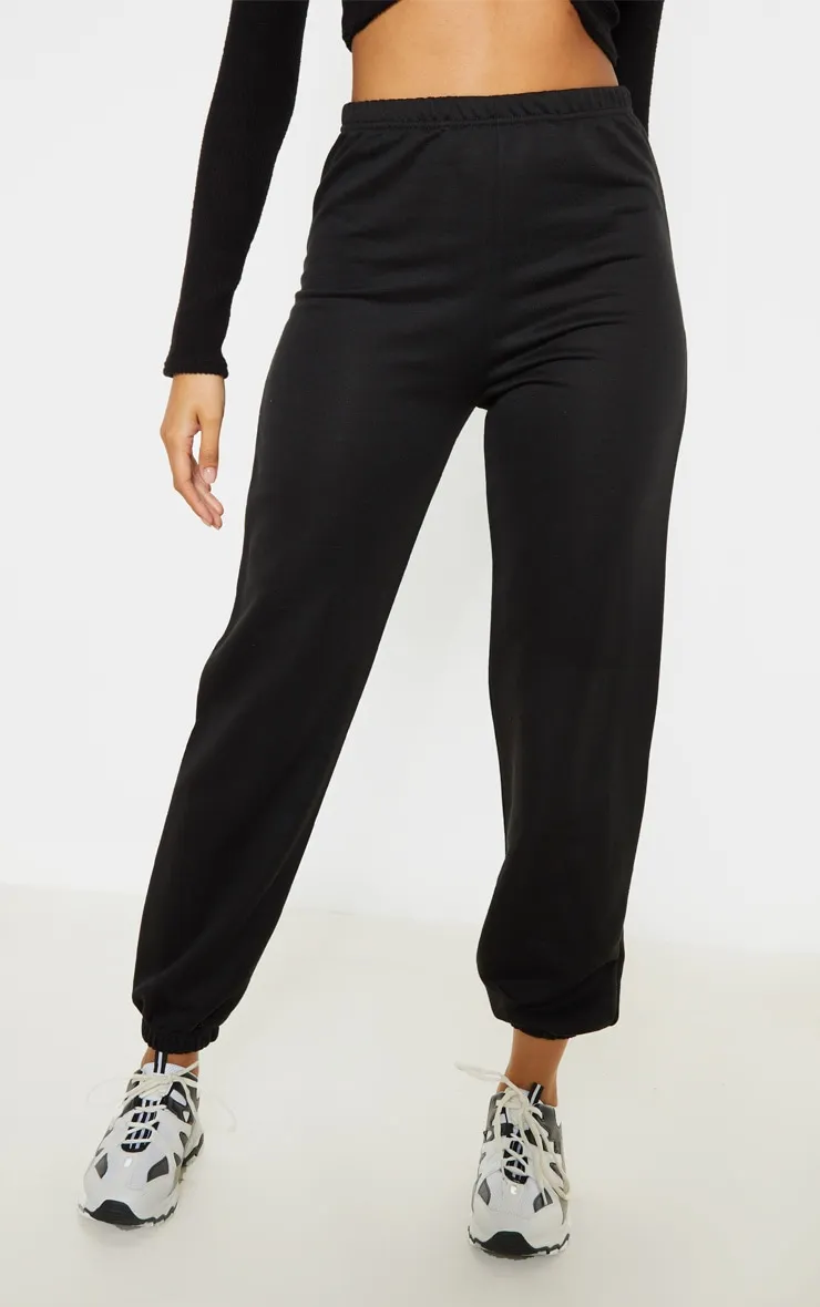 Black & Grey Basic Sweat Pant 2 Pack Joggers sold by Pretty Little Thing product image thumbnail 2