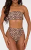 Leopard Mix & Match High Waisted High Leg Bikini Bottoms sold by Pretty Little Thing