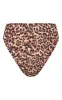 Leopard Mix & Match High Waisted High Leg Bikini Bottoms sold by Pretty Little Thing