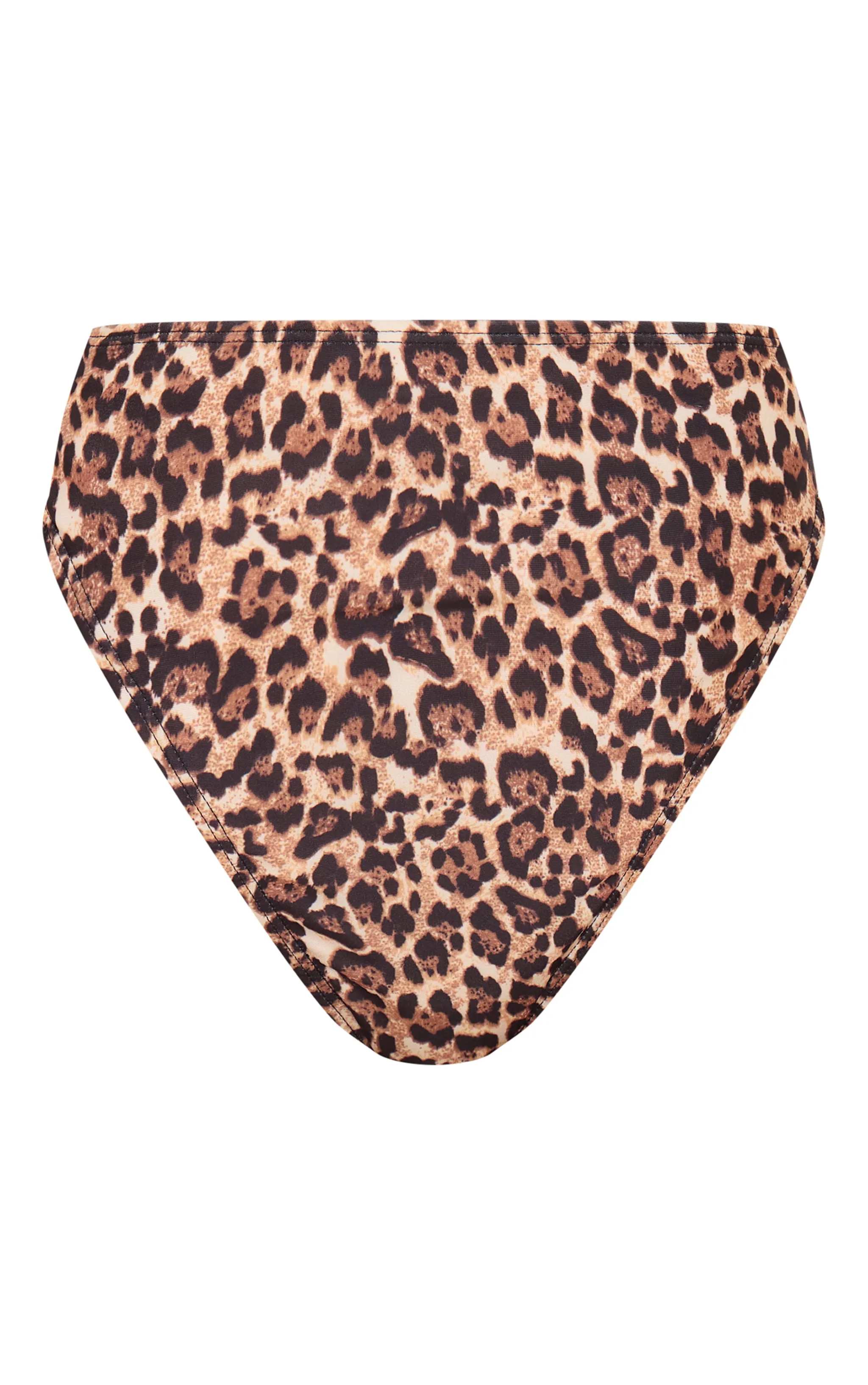 Leopard Mix & Match High Waisted High Leg Bikini Bottoms sold by Pretty Little Thing product image thumbnail 5