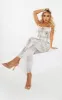 Shape Stone Tie Dye Slinky Ring Thong Detail Jumpsuit sold by Pretty Little Thing