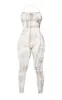 Shape Stone Tie Dye Slinky Ring Thong Detail Jumpsuit sold by Pretty Little Thing