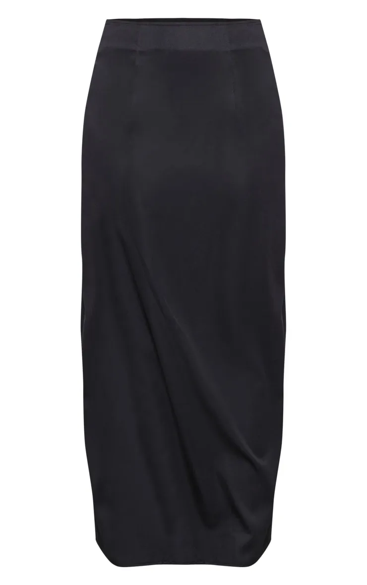 Tall Black Maxi Skirt sold by Pretty Little Thing product image thumbnail 5