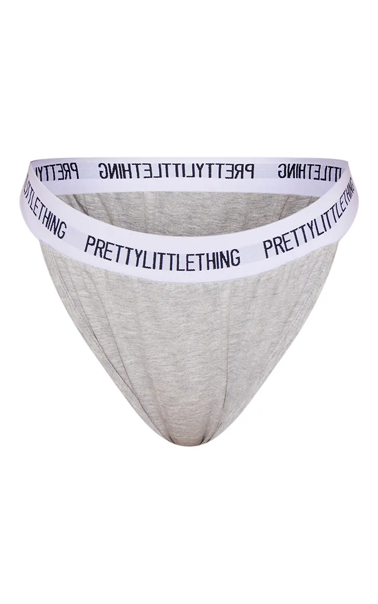 PRETTYLITTLETHING Light Grey Knickers sold by Pretty Little Thing product image thumbnail 5