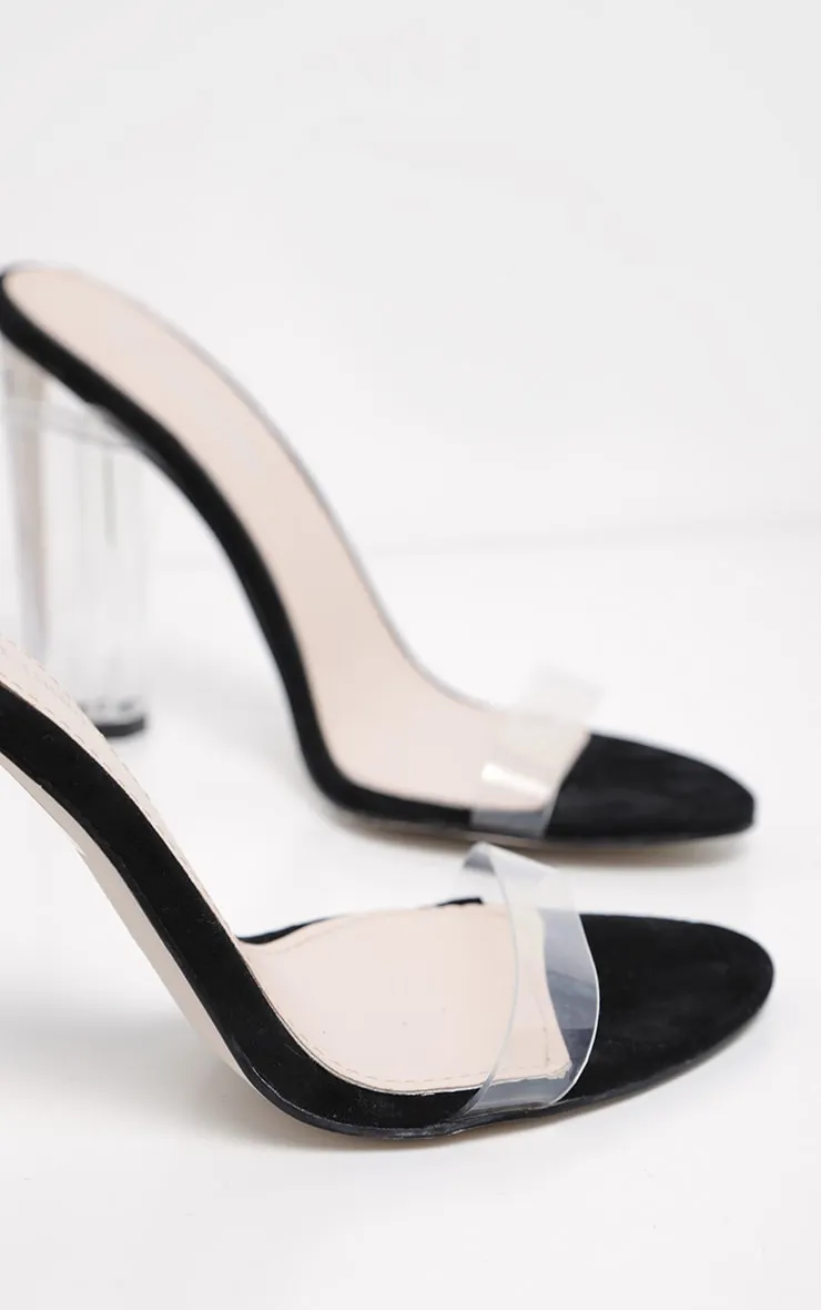 Black Clear Strap Heels sold by Pretty Little Thing product image thumbnail 3