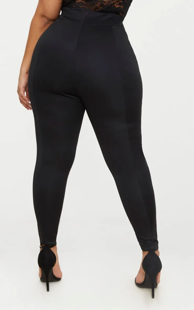 Plus Black Extreme High Waist Leggings sold by Pretty Little Thing product image thumbnail 3