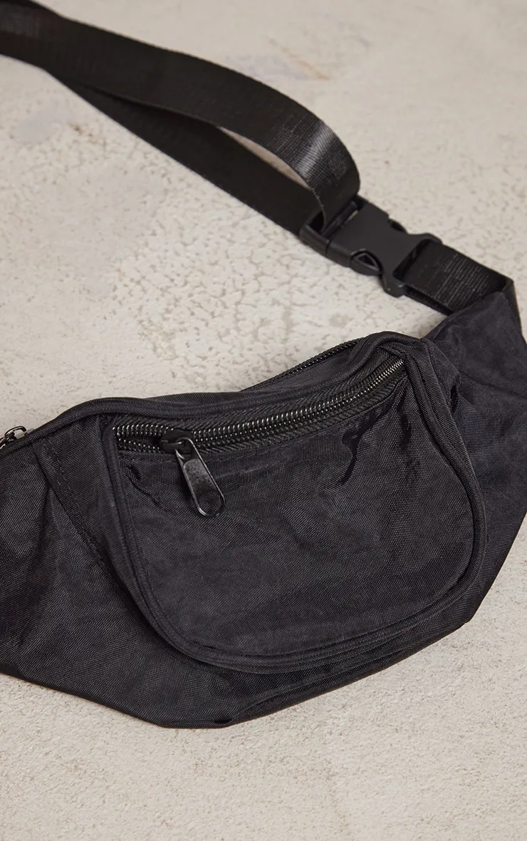 Black Small Bum Bag sold by Pretty Little Thing product image thumbnail 3