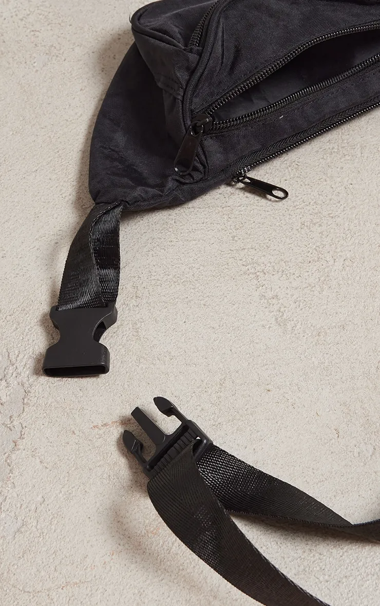 Black Small Bum Bag sold by Pretty Little Thing product image thumbnail 4