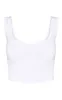 Basic White Crop Top sold by Pretty Little Thing