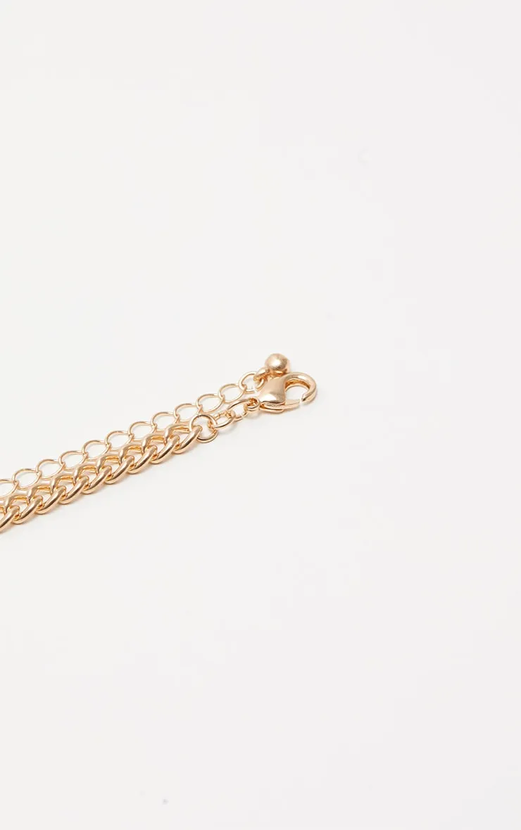 Gold Script Love Heart Anklet sold by Pretty Little Thing product image thumbnail 4