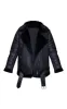 Black Oversized PU Aviator sold by Pretty Little Thing