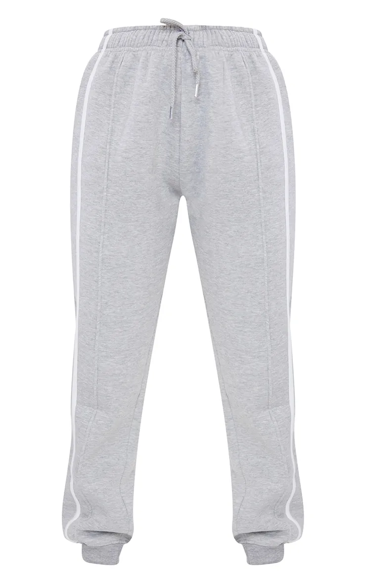 Grey Double Side Stripe Joggers sold by Pretty Little Thing product image thumbnail 5