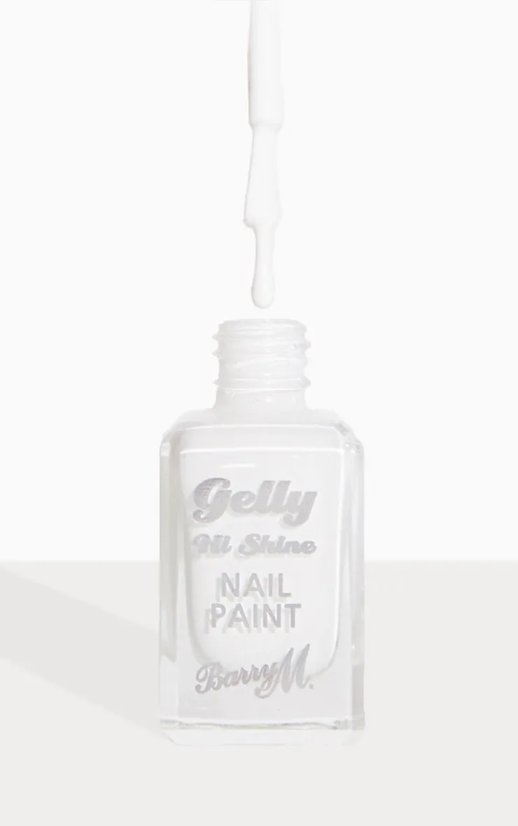 Barry M Cosmetics Gelly Hi Shine Nail Paint Cotton sold by Pretty Little Thing