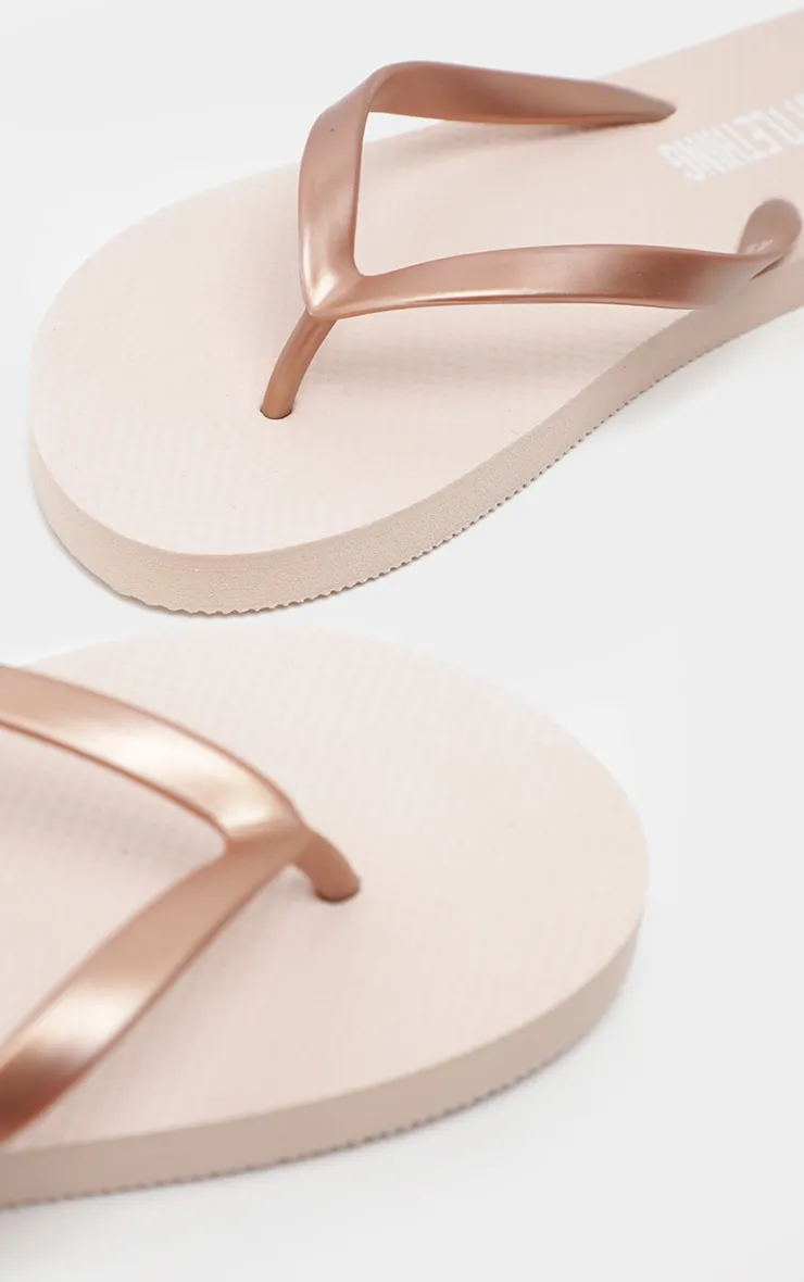 Rose Gold Flip Flop sold by Pretty Little Thing product image thumbnail 4