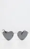 Black Heart Shaped Sunglasses sold by Pretty Little Thing