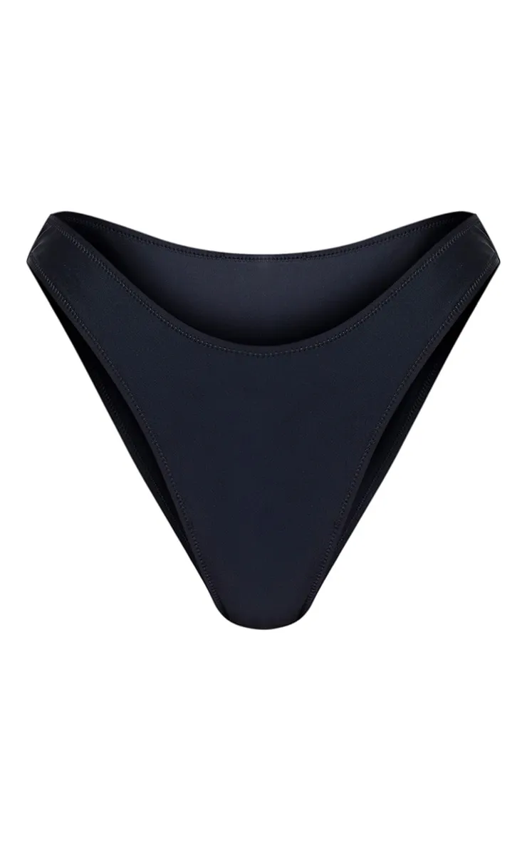 Black Brazilian Mini Bikini Bottom sold by Pretty Little Thing product image thumbnail 3