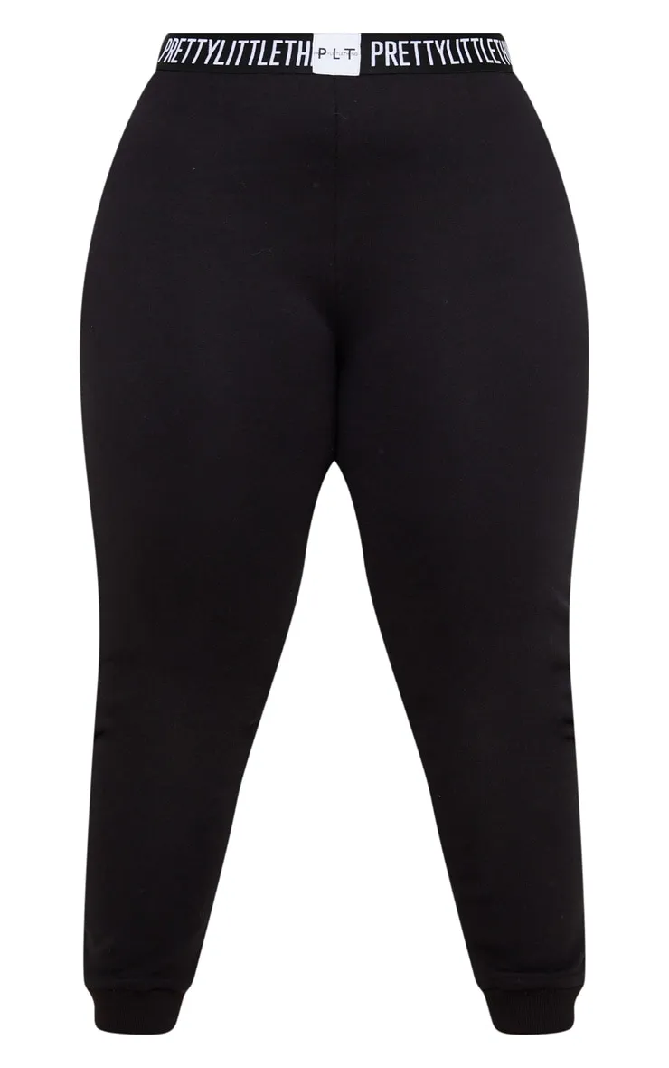 PRETTYLITTLETHING Plus Black Lounge Joggers sold by Pretty Little Thing product image thumbnail 3