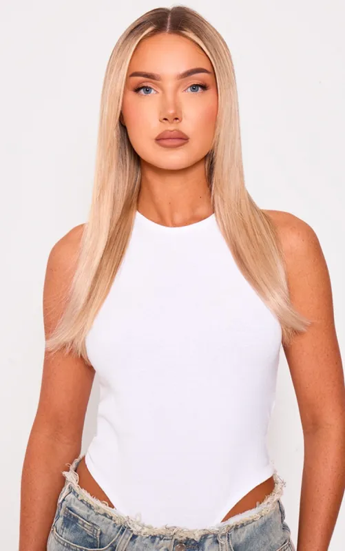 Beauty Works Double Hair Set Weft Clip In 18 Inch Iced Blonde 50 Grams sold by Pretty Little Thing