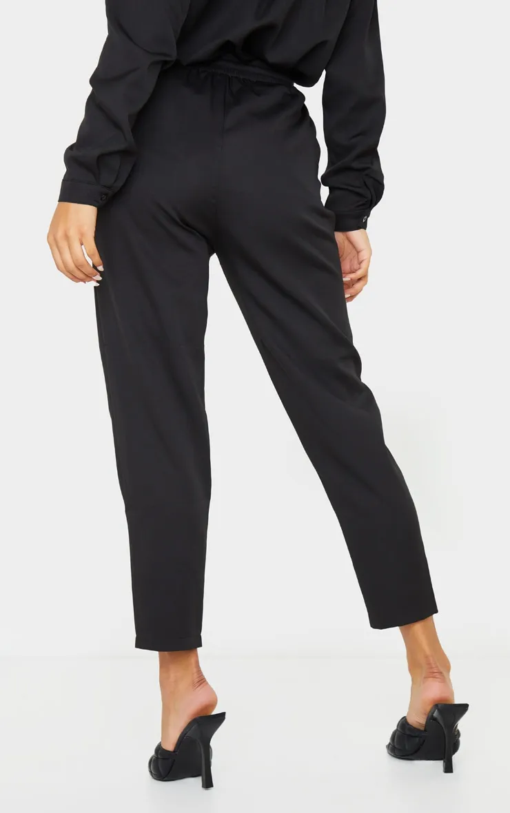 Black Cigarette High Waisted Trousers sold by Pretty Little Thing product image thumbnail 3
