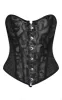 Black Textured Mesh Ribbon Back Corset sold by Pretty Little Thing