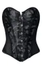 Black Textured Mesh Ribbon Back Corset sold by Pretty Little Thing