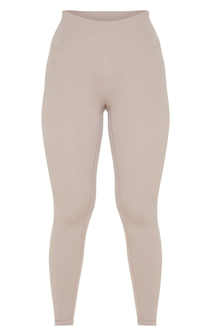 Taupe Sculpt High Waist Gym Legging sold by Pretty Little Thing product image thumbnail 5