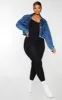 Plus Black Basic Strappy Plunge Jumpsuit sold by Pretty Little Thing