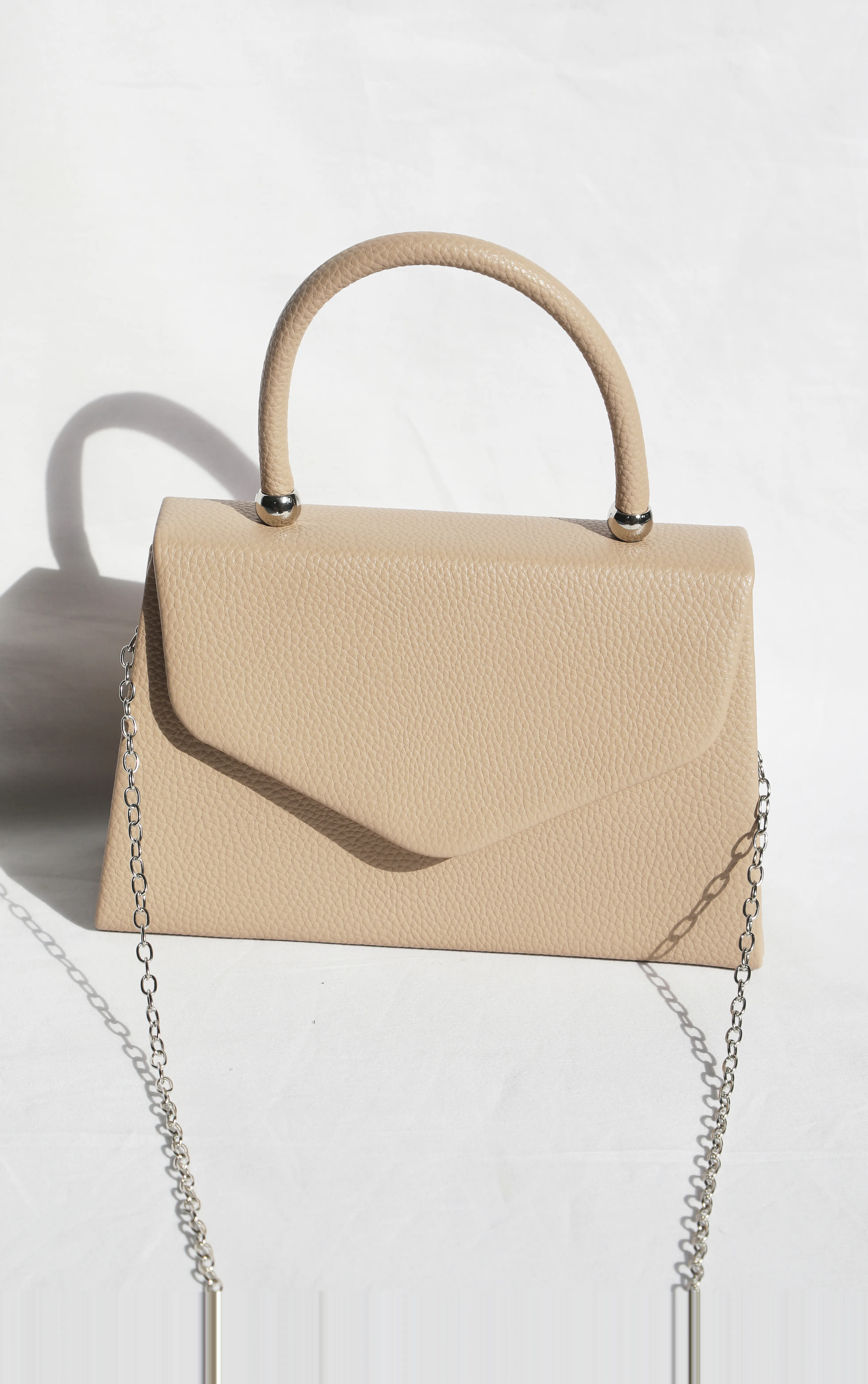 Nude Envelope Large Cross Body Bag sold by Pretty Little Thing product image thumbnail 3