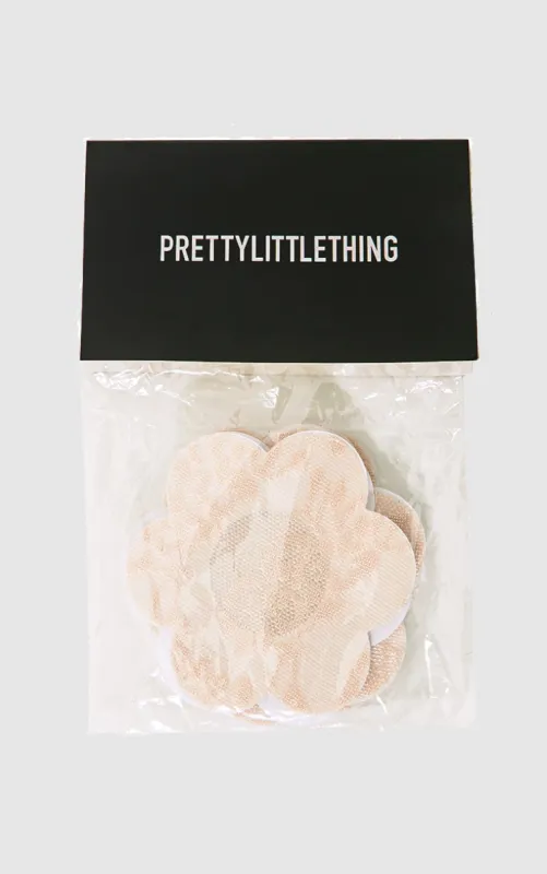 Nude 6 Pack Lace Nipple Covers sold by Pretty Little Thing