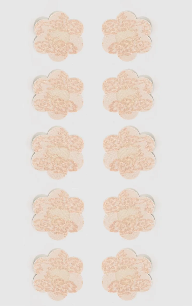 Nude 6 Pack Lace Nipple Covers sold by Pretty Little Thing product image thumbnail 2