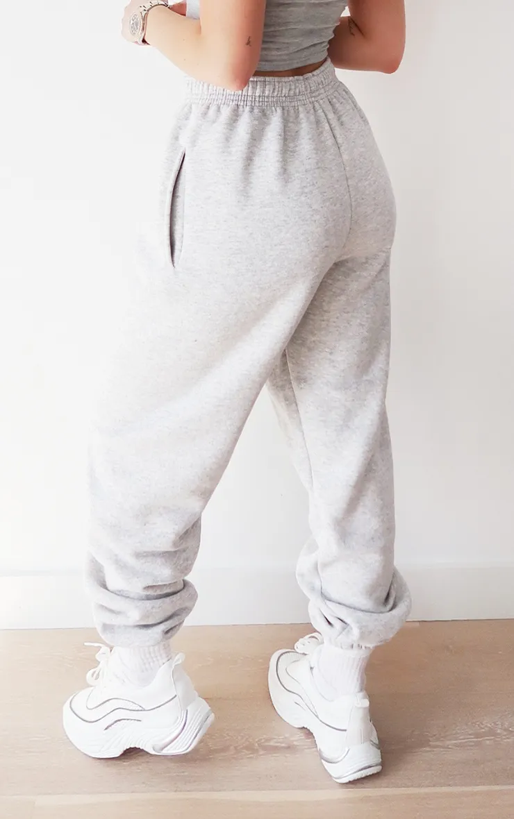 PRETTYLITTLETHING Ash Grey Established Slogan Casual Joggers sold by Pretty Little Thing product image thumbnail 3