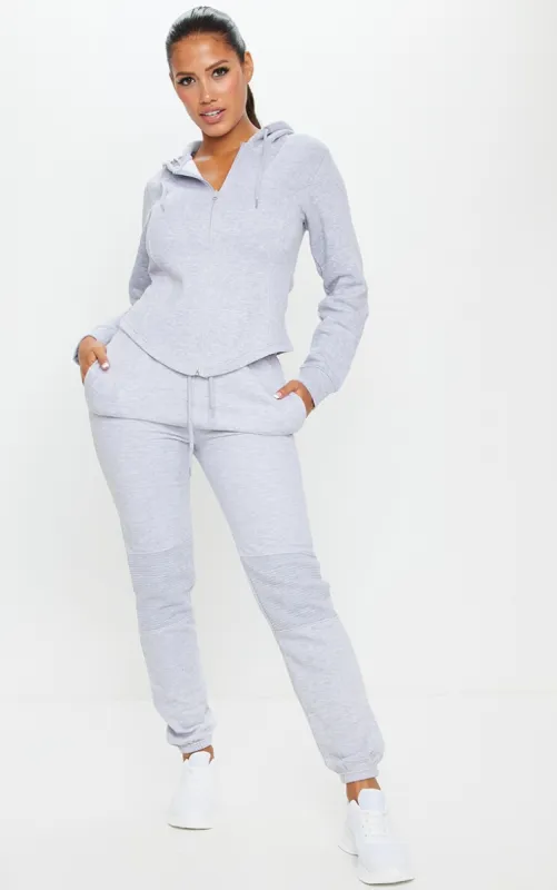 Shape Grey Panel Detail Joggers sold by Pretty Little Thing