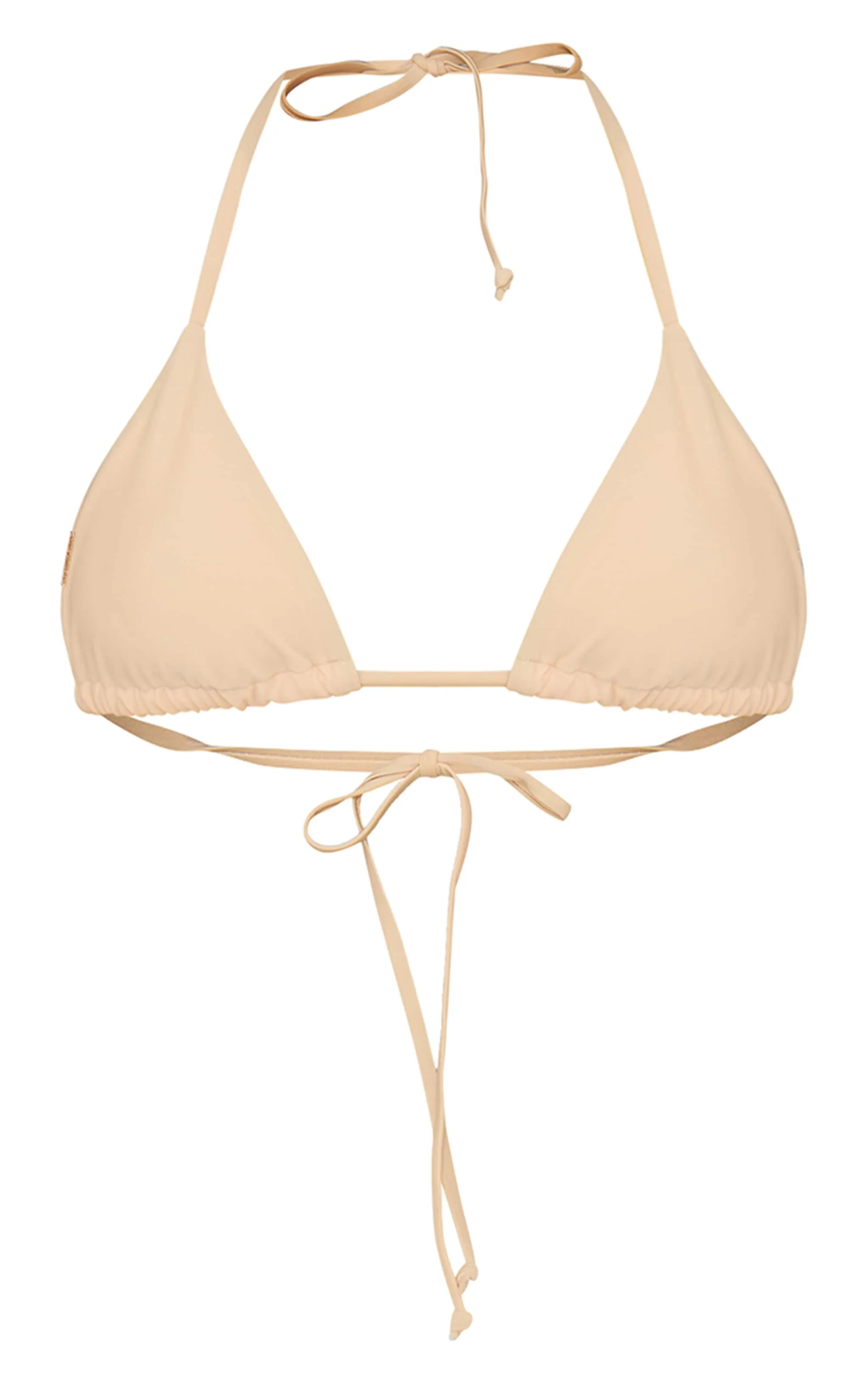 Cream Mix & Match Triangle Bikini Top sold by Pretty Little Thing product image thumbnail 5