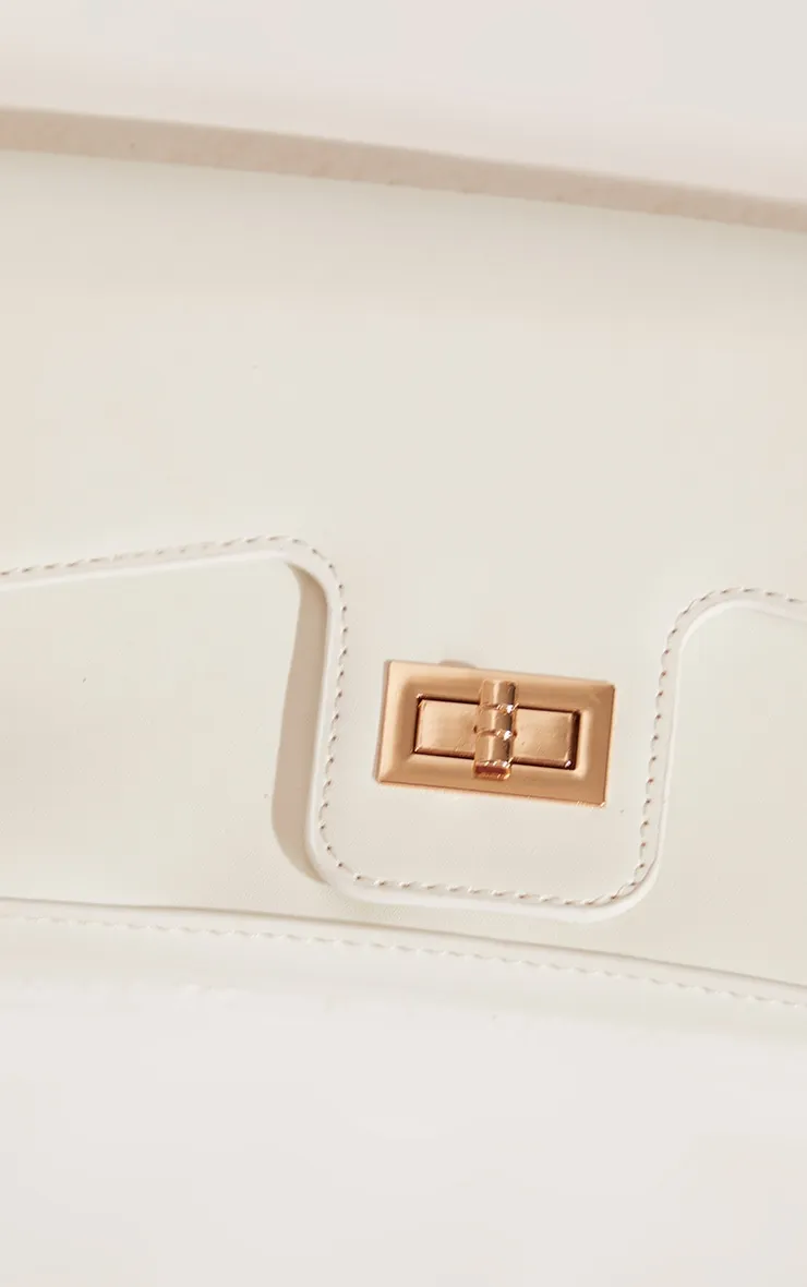 White Envelope Shoulder Bag sold by Pretty Little Thing product image thumbnail 4