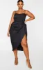 Plus Black Structure Corset Top sold by Pretty Little Thing