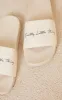 PRETTYLITTLETHING Beige Slogan Sliders sold by Pretty Little Thing